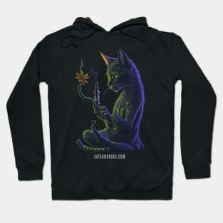 Techno T-Shirt - Psychedelic Techno Cat - Catsondrugs.com - Techno, rave, edm, festival, techno, trippy, music, 90s rave, psychedelic, party, trance, rave music, rave krispies, rave flyer T-Shirt Hoodie